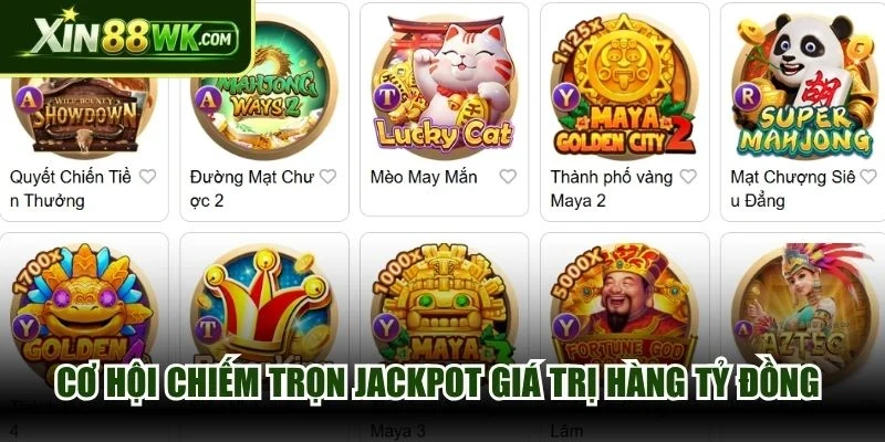 Cơ hội chiếm trọn Jackpot giá trị hàng tỷ đồng sau mỗi vòng quay