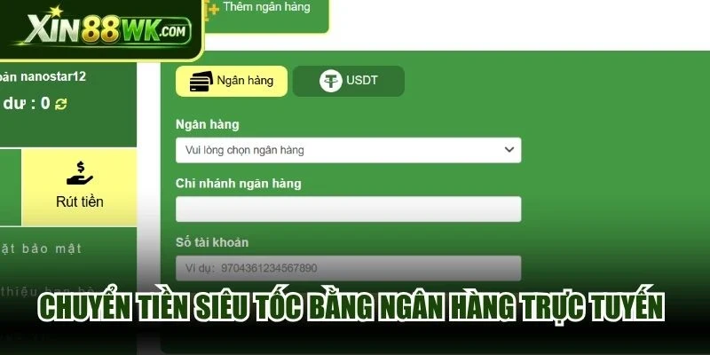 Chuyển tiền siêu tốc bằng ngân hàng trực tuyến tối ưu sự an toàn